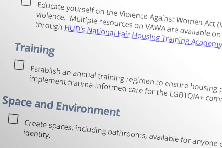 Cloudburst Releases LGBTQIA+ Equity Actions Checklist